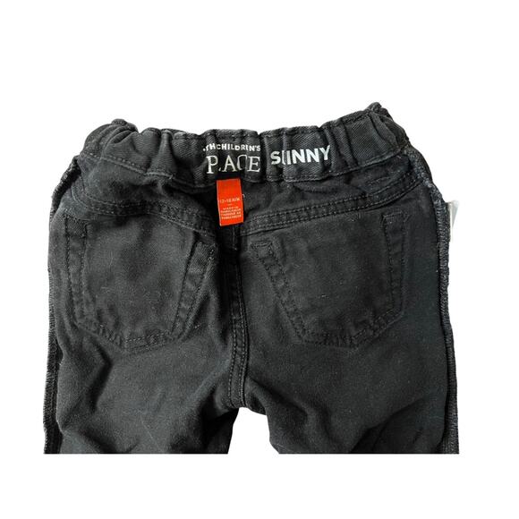 The Children's Place Skinny Black Jeans 12-18 months Adjustable Waist Toddler - Picture 4 of 8